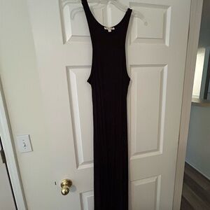 Rolla Coster Black Backless Maxi Dress